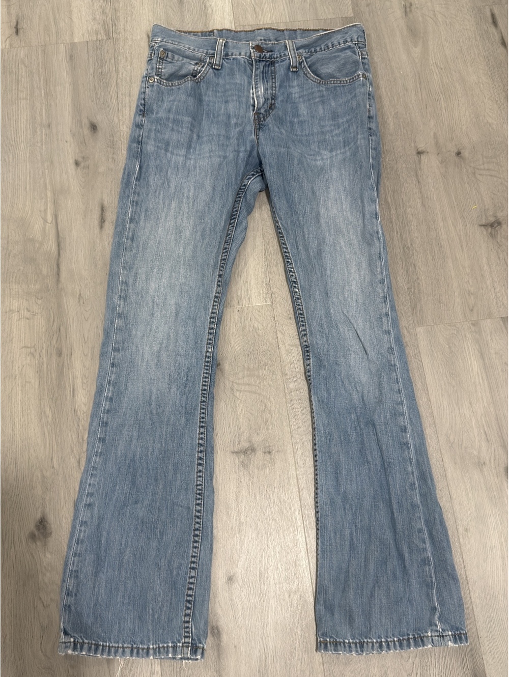 Levi's Men's Jeans 527 Bootcut Light Blue Wash W30 L32
